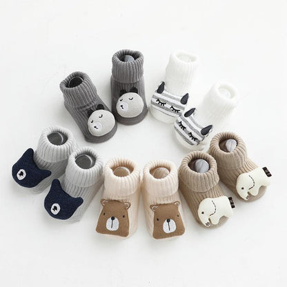 Baby Socks Dispensing Glue Non-Slip Loose Baby Socks Children Floor Socks - KiwiBrands