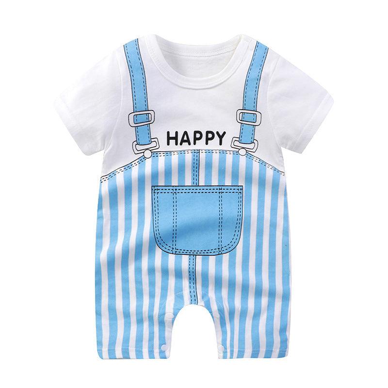 Baby Jumpsuit Cotton Pullover Romper - KiwiBrands