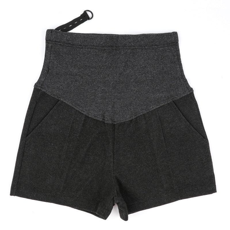 Pregnant women shorts, tide mom, woolen stomach lift pants - KiwiBrands