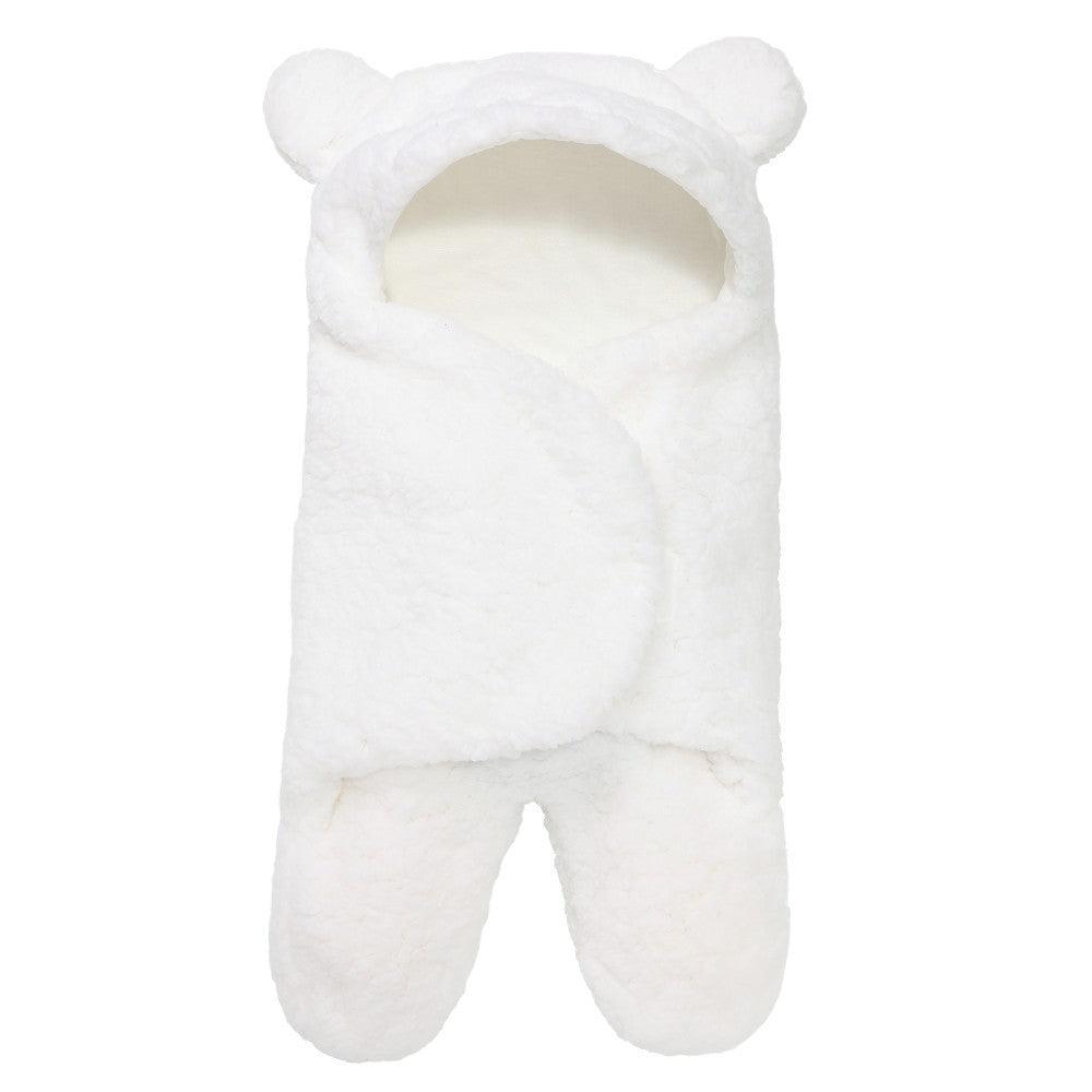 Lamb Plush Sleeping Bag Newborn Baby Swaddling Quilt - KiwiBrands