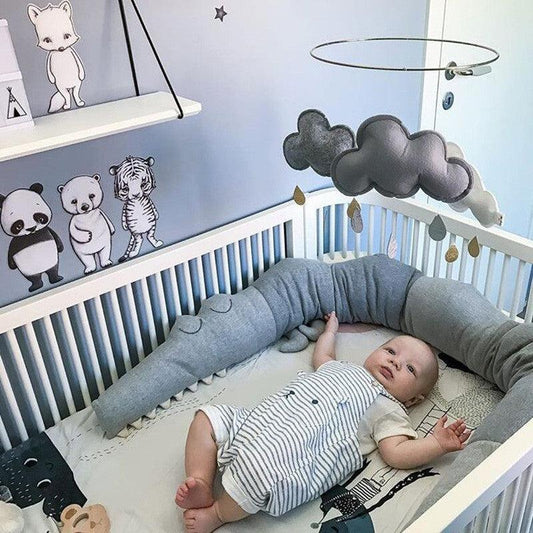 Baby Bedding Cartoon Baby Crib Bumper Pillow Infant Cradle Kids Bed Fence Baby Decoration Room Accessories - KiwiBrands