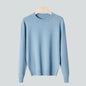 New Inner Wear Base Men's Knitted Round Neck Sweater Men