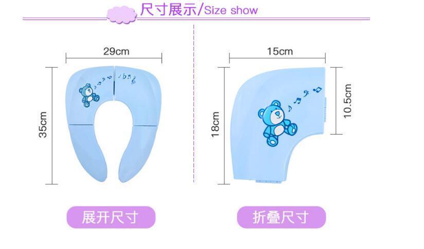 Toilet Seat Folding Toilet Seat for Children - KiwiBrands