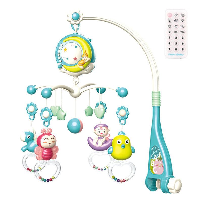 Baby Rattles Crib Mobiles Toy Holder Rotating Mobile Bed Bell Musical Box Projection Newborn Infant Baby Boy Toys - KiwiBrands