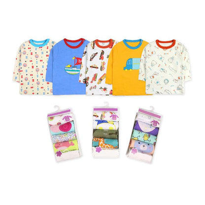 Printed cotton baby bottom shirt - KiwiBrands