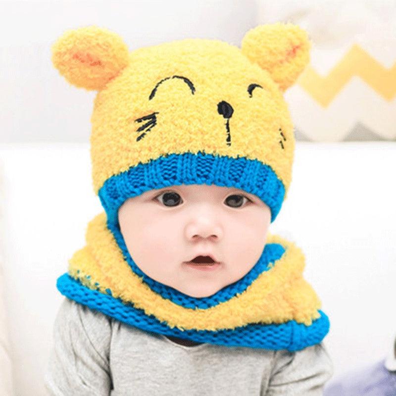 Wool scarf baby hat - KiwiBrands