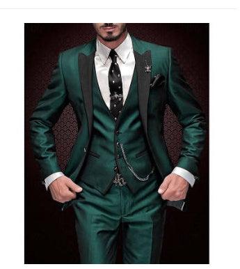 Men's Three-piece Suit Bridegroom Best Wedding Suit