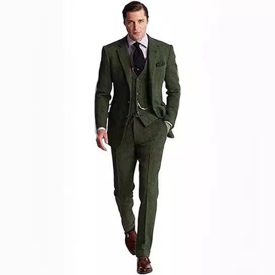 Men's Slim Fit Business Banquet Suit