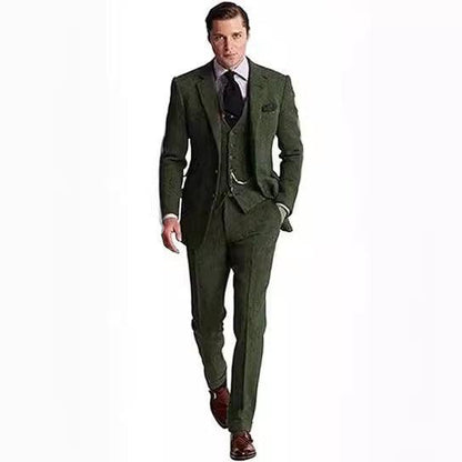 Men's Slim Fit Business Banquet Suit