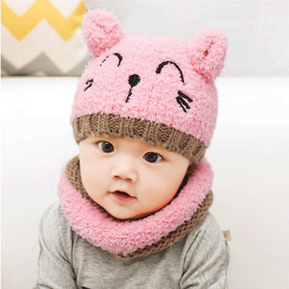 Wool scarf baby hat - KiwiBrands