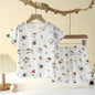 Children's Loungewear Pajamas Pure Cotton Underwear Set - KiwiBrands