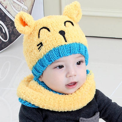 Wool scarf baby hat - KiwiBrands