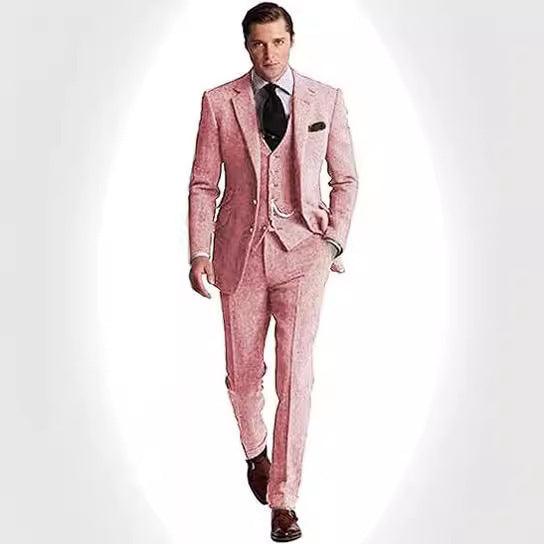 Men's Slim Fit Business Banquet Suit