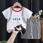 Children's Short-sleeved Suit Cotton T-shirt Baby Baby Clothes - KiwiBrands