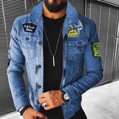 Lamb Wool Thickening Denim Jacket - KiwiBrands