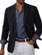 Spring New Striped Suit Jacket Men's Casual Slim Top