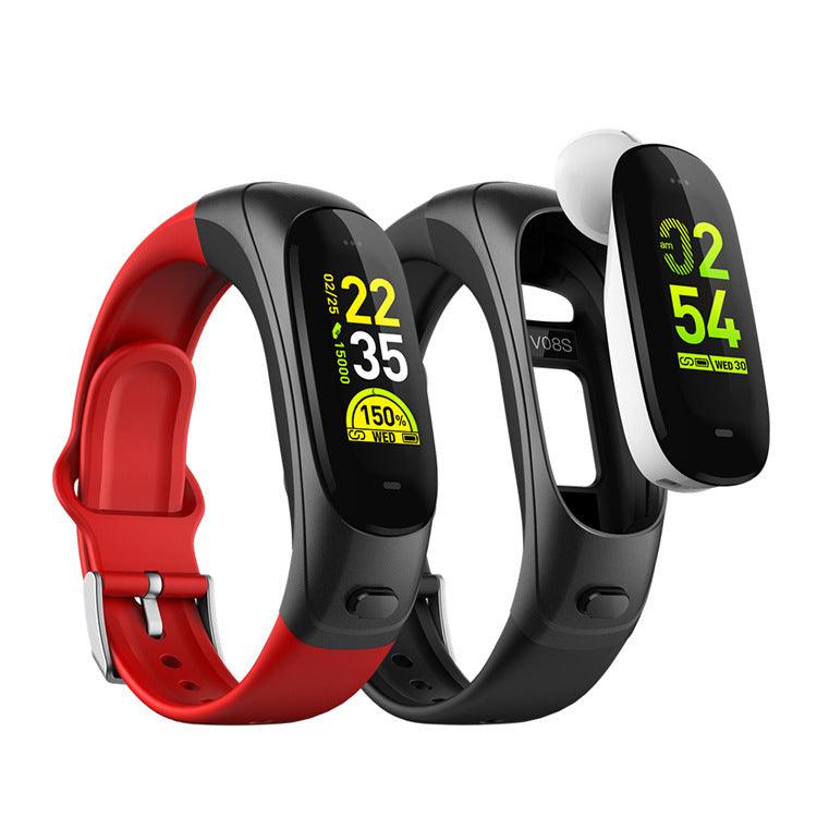 Smart Bracelet Heart Rate Blood Pressure Multifunctional Bluetooth Headset - KiwiBrands