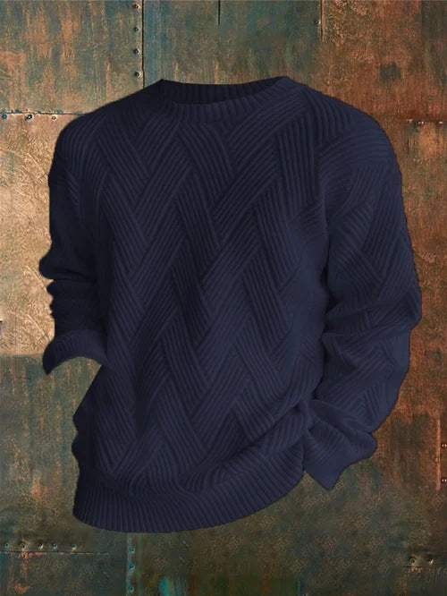 Loose Fashion Casual Versatile Men's Sweater - KiwiBrands