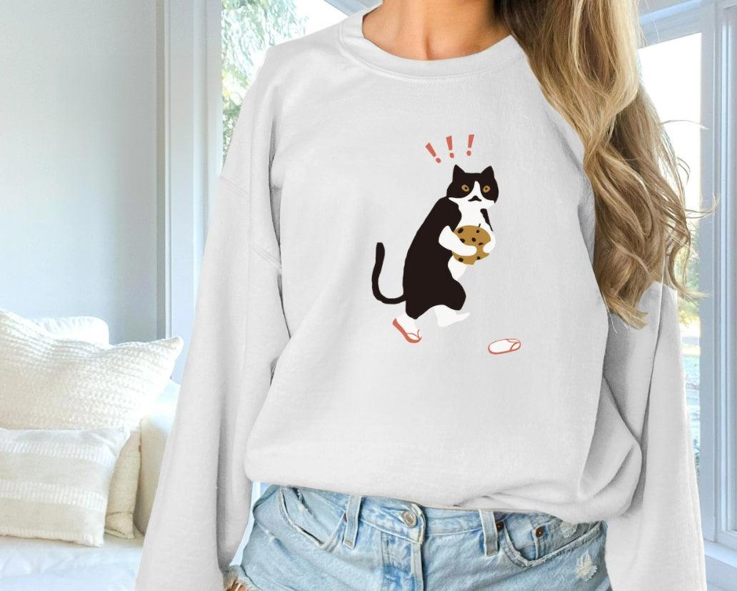 Women's Fashionable Solid Color Printed Long Sleeved Sweatshirt - KiwiBrands