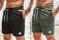 Lace-up Drawstring Shorts Summer Corduroy Sports Short Pants Mens Clothing - KiwiBrands