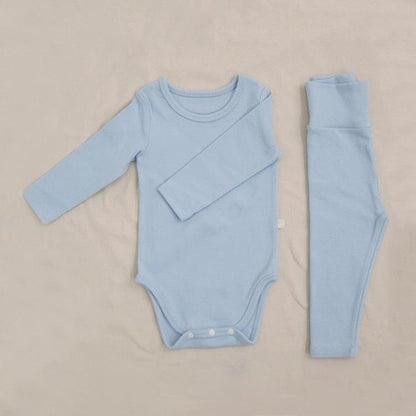 Children's Clothing Spring Baby Jumpsuit High Waist Belly Protection Pants Suit - KiwiBrands