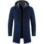 Plus Fleece Trend And Handsome All-match Cardigan For Men