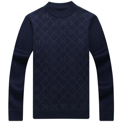 Dad Long Sleeve T-shirt Autumn Winter Clothing Middle-aged Men - KiwiBrands