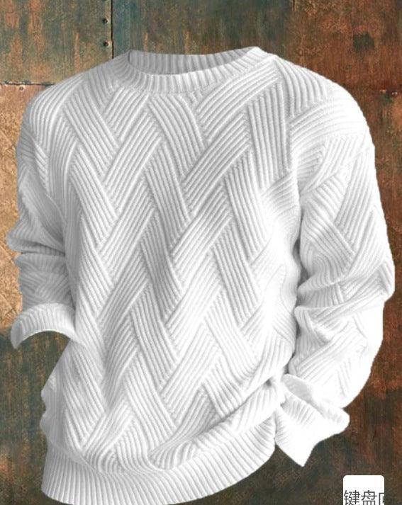 Loose Fashion Casual Versatile Men's Sweater - KiwiBrands