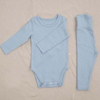 Children's Clothing Spring Baby Jumpsuit High Waist Belly Protection Pants Suit - KiwiBrands