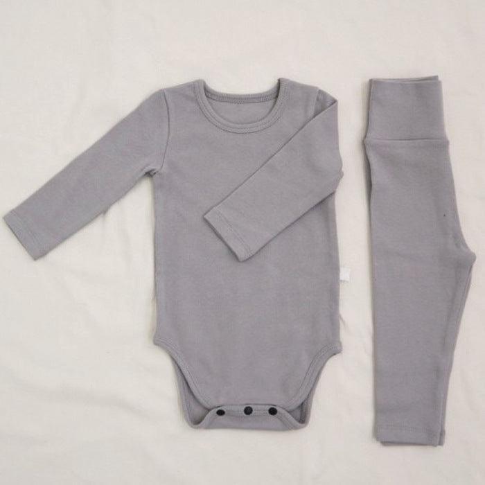 Children's Clothing Spring Baby Jumpsuit High Waist Belly Protection Pants Suit - KiwiBrands