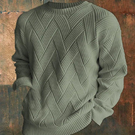 Loose Fashion Casual Versatile Men's Sweater - KiwiBrands