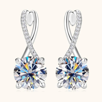 Fashion Diamond High-grade S925 Sterling Silver Earrings - KiwiBrands