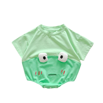 Baby Frog Cotton Triangle Rompers - KiwiBrands