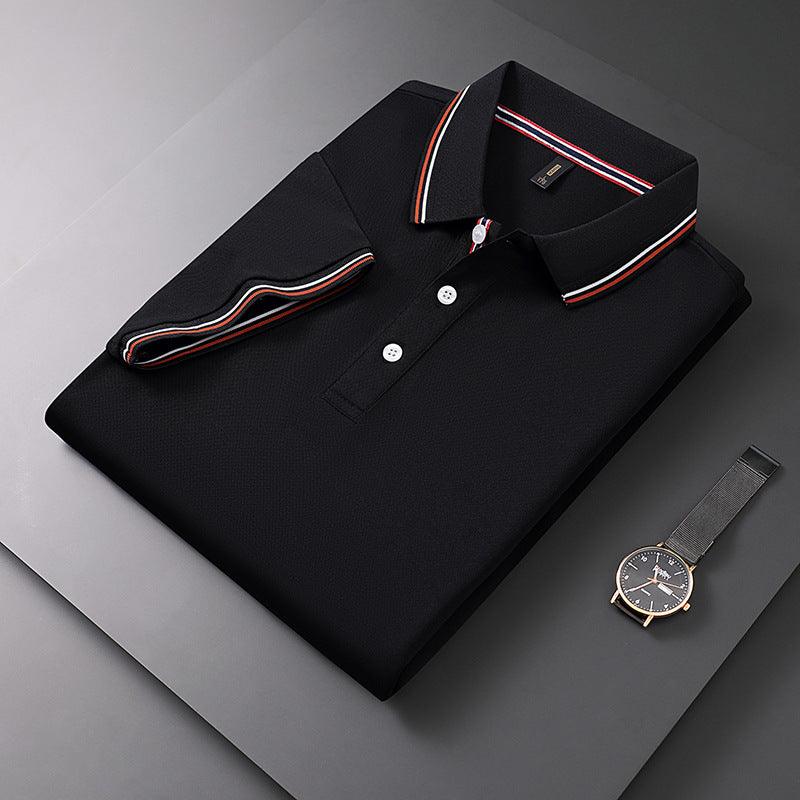 Summer Men's Polo Shirt Lapel T-shirt