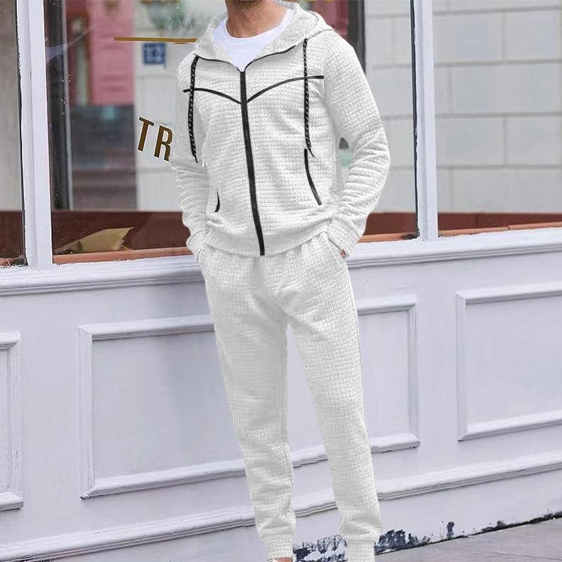 Men's Fashion Fashion Zipper Hooded Suits