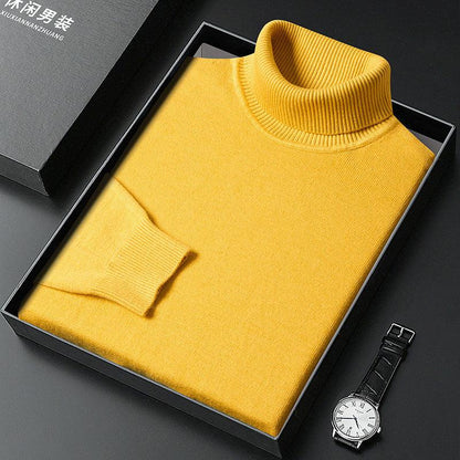 Turtleneck Winter Color Bottoming Sweater Inner Wear