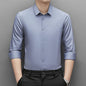 Business Leisure Iron-free Silky Shirt - KiwiBrands