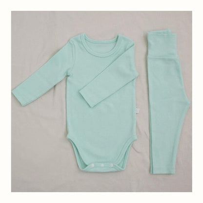 Children's Clothing Spring Baby Jumpsuit High Waist Belly Protection Pants Suit - KiwiBrands