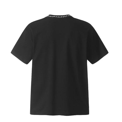 Dark Cross Star Short Sleeve Men Clothing - KiwiBrands