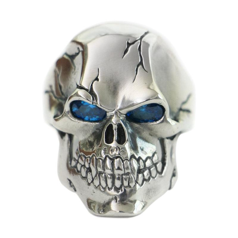 Sterling Silver Skull Ghost Ring Trendy - KiwiBrands