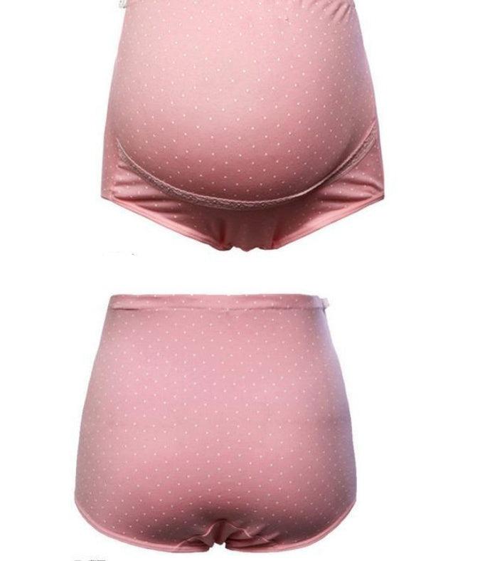 Pregnant women's underwear, stomach lift pants, maternity clothes, cotton, pregnant women's underwear, adjustable high waist pants - KiwiBrands